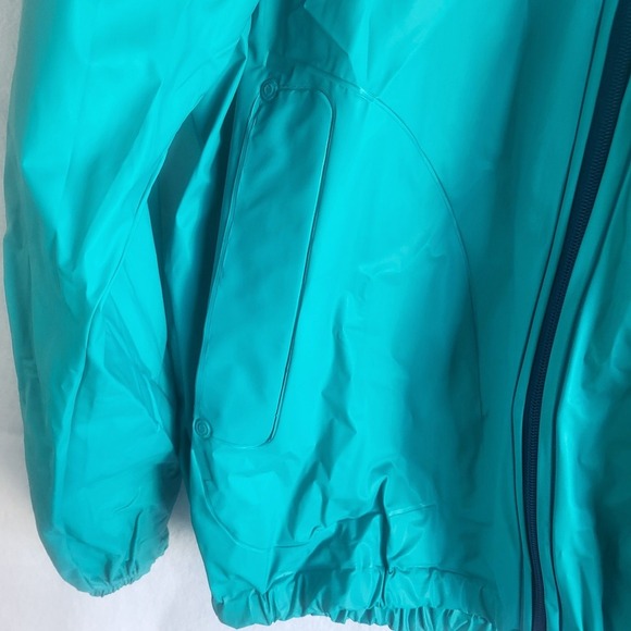 nwt‎ vintage 80/90s rainfair protective gear raincoat medium from dicks sporting - Picture 5 of 13